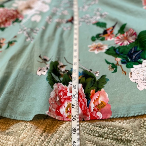 Owin 1950's Tea Dress Retro Rockabilly Summer Garden Swing Party Cocktail - Picture 14 of 15